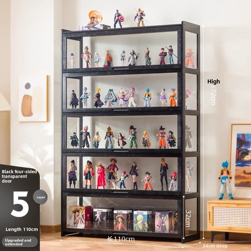 Room Divider Bamboo - Grande vitrine d'exposition pour Lego, figurines,
