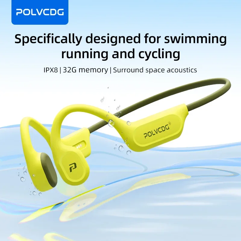 Telephone Headset Office - Écouteurs de natation à conduction osseuse