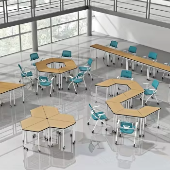 Office Furniture Solutions - Ensemble bureau et chaise de classe