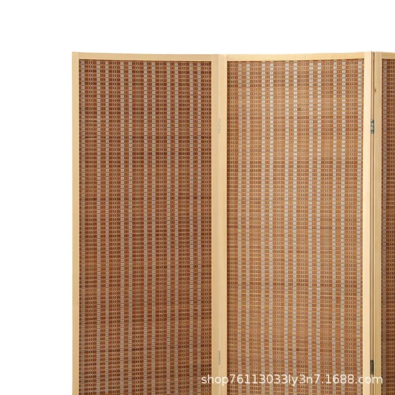 Room Divider Bamboo - Paravent pliant en bambou, séparateur de