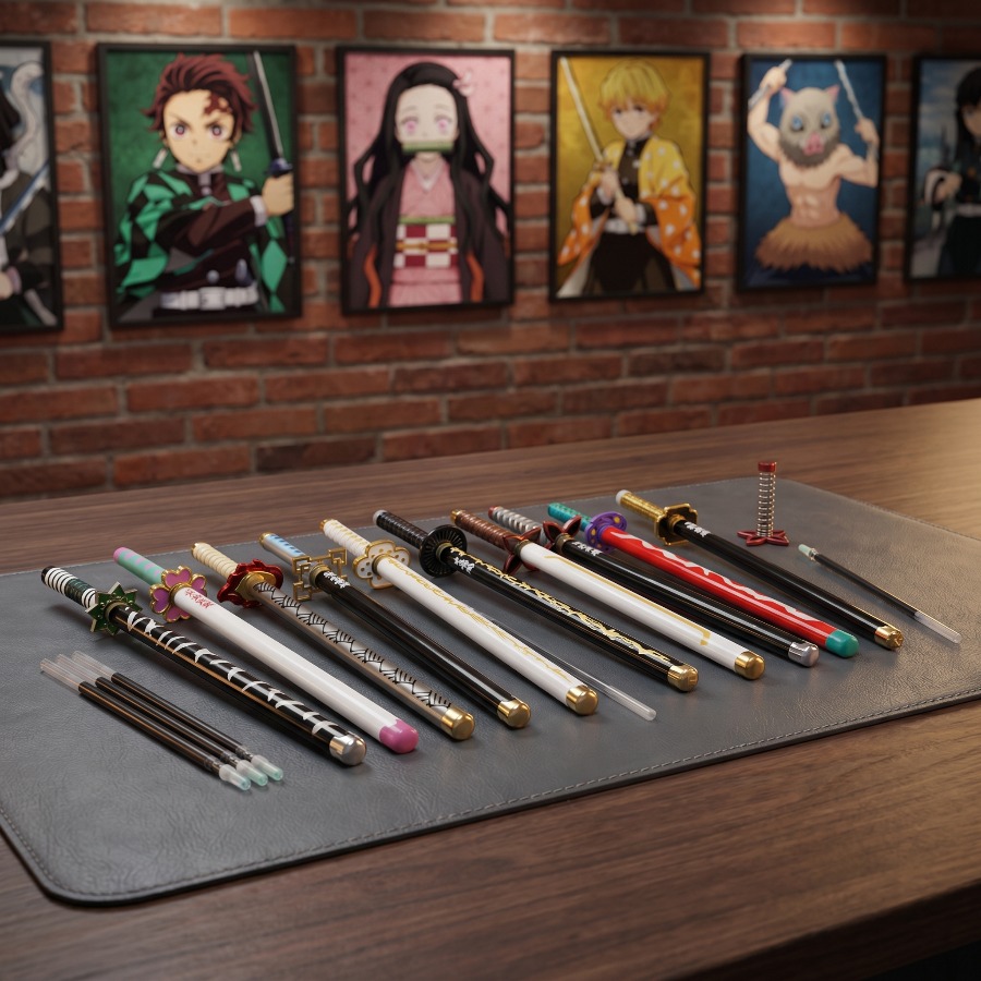 Stylo signature Demon Slayer d - Office Supply Cart avis et prix