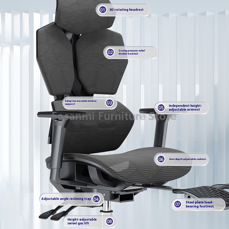 Chaise de bureau ergonomique e - Office Furniture Zone avis et prix