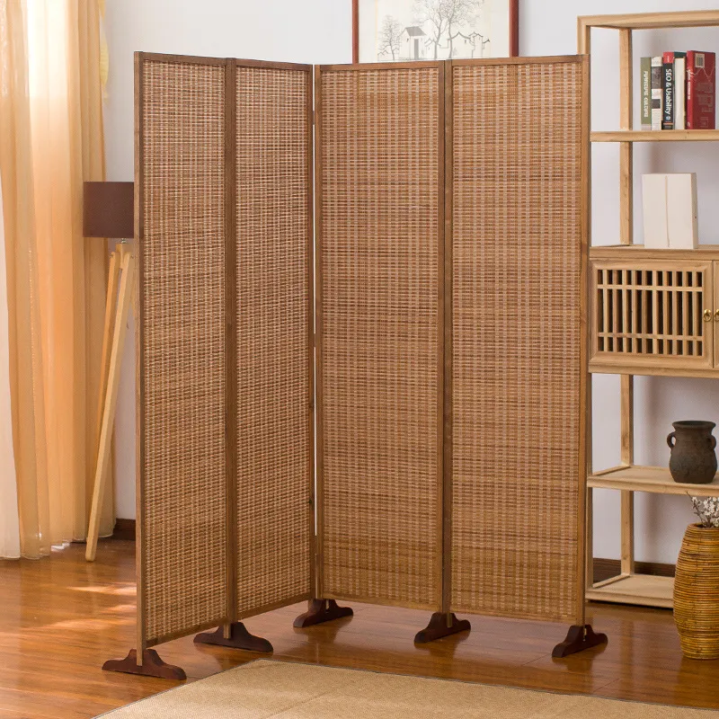Paravent pliant de style chino - Room Divider Bamboo avis et prix