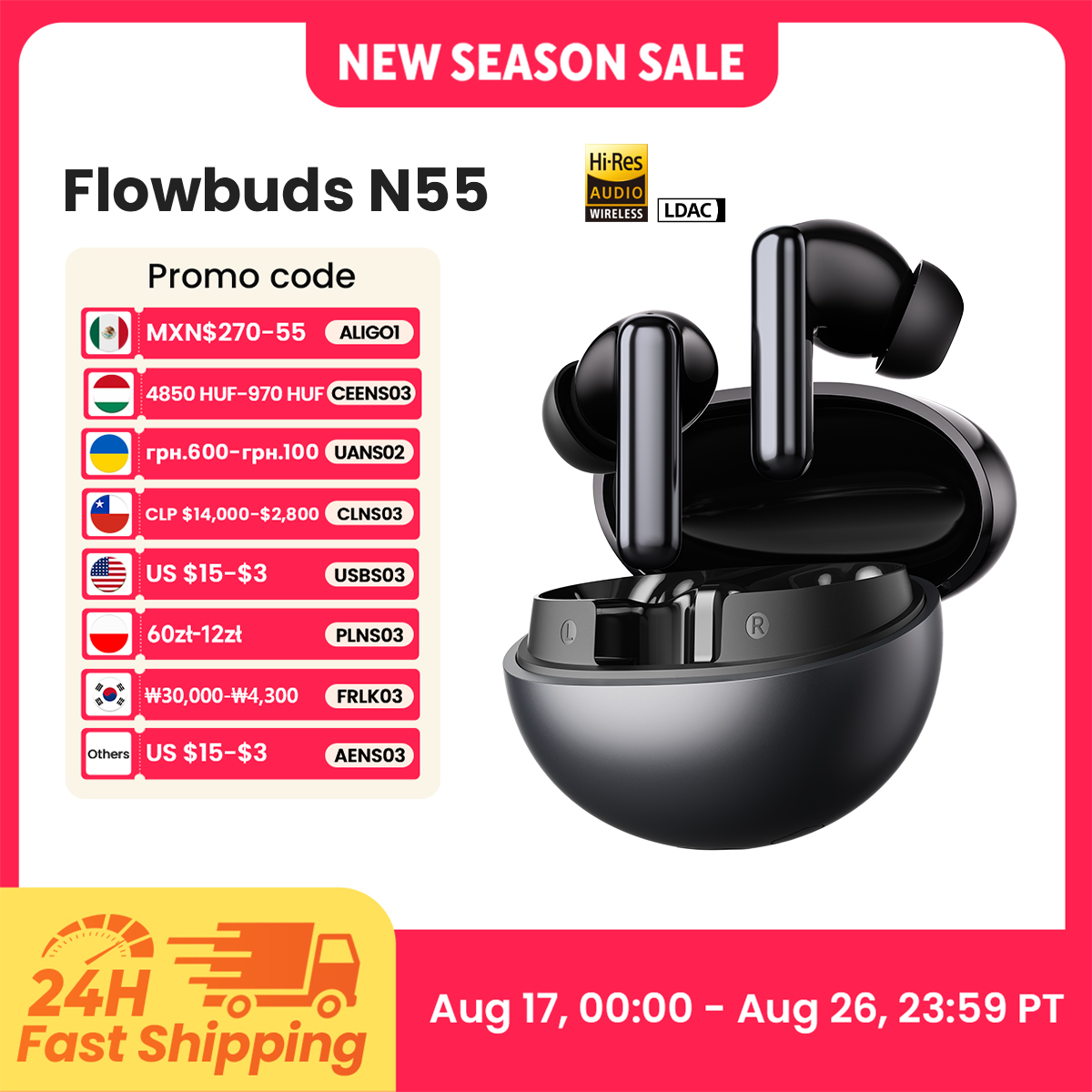 Écouteurs sans fil HAYLOU Flow - Telephone Headset Office avis et prix