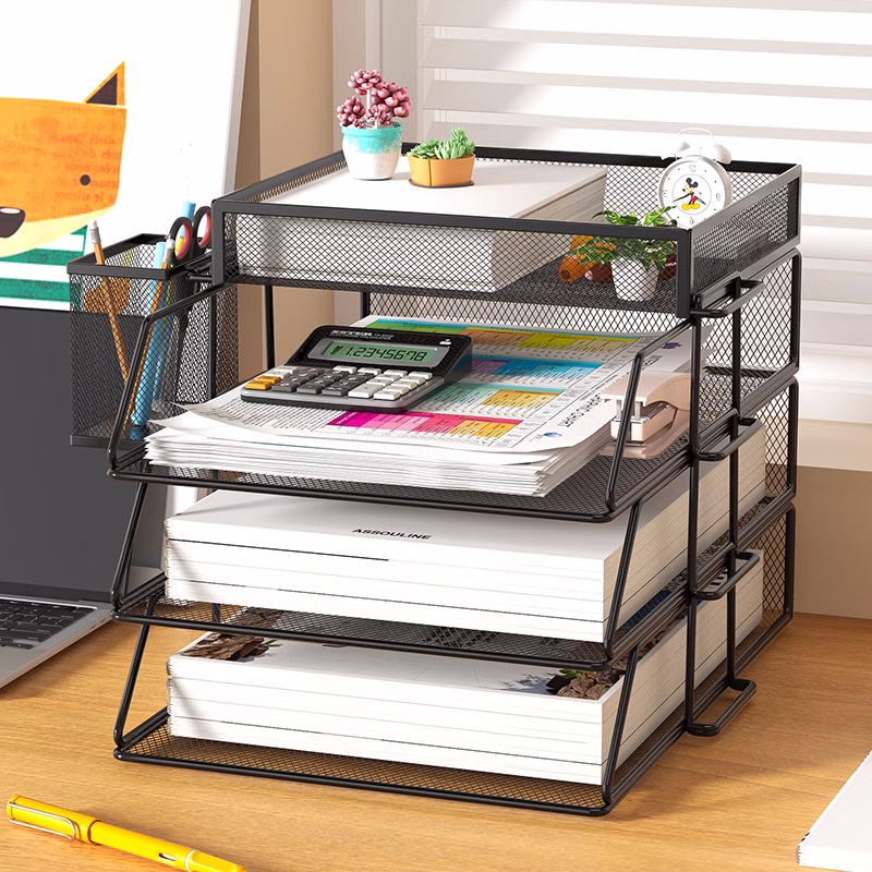 Bureau A4 papier bureau organi - Desktop Filing Tray avis et prix