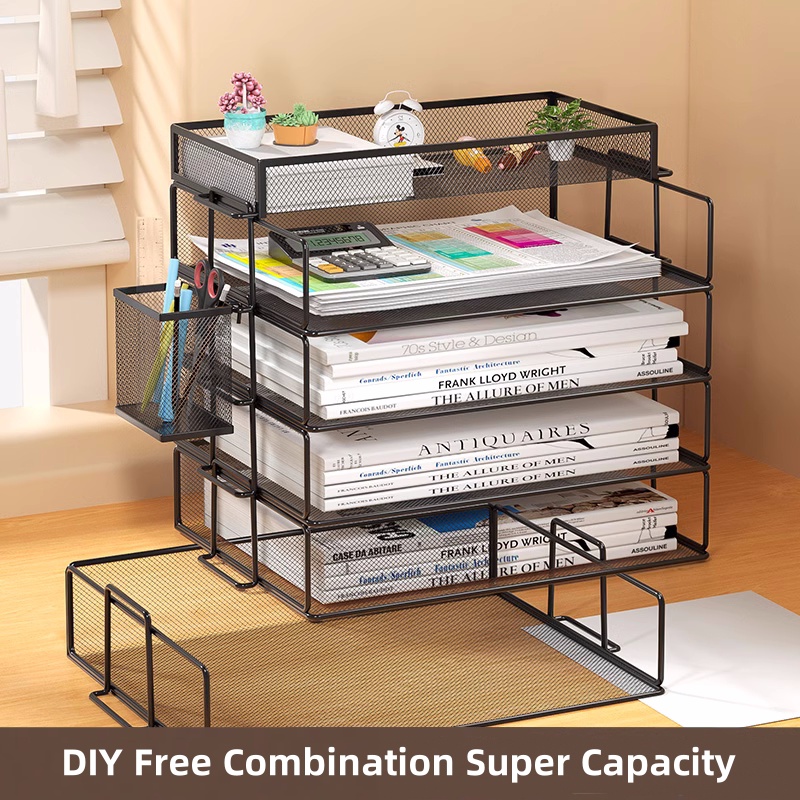 Bureau A4 papier bureau organi - Desktop Filing Tray avis et prix
