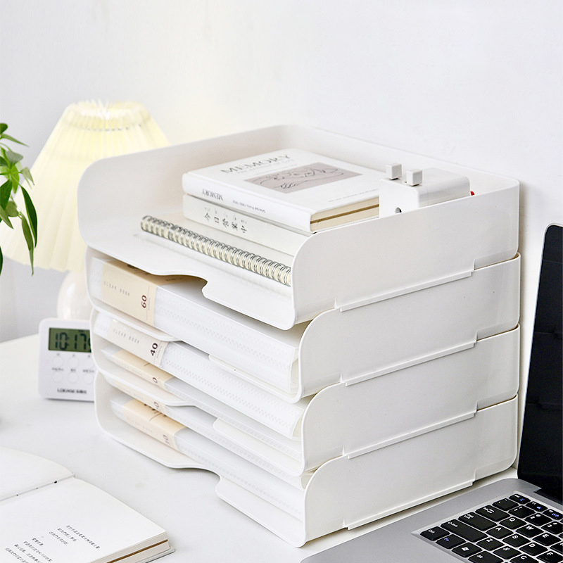 Boîte de rangement empilable m - Desktop Filing Tray avis et prix