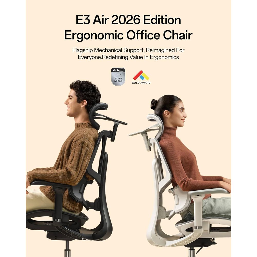 Chaise de bureau ergonomique E - Office Furniture Zone avis et prix