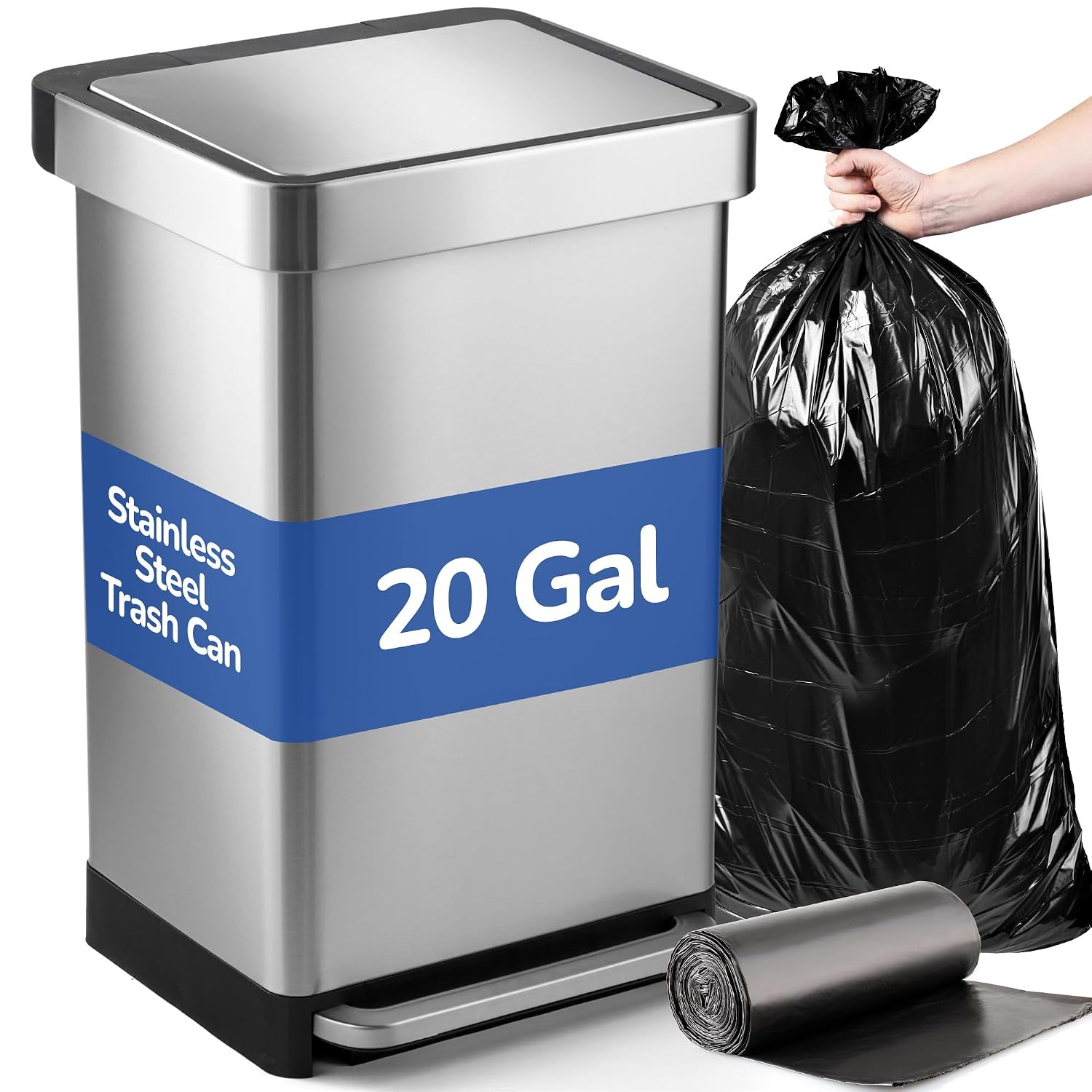 Poubelle de cuisine grande cap - Office Furniture Recycling avis et prix