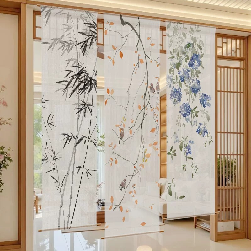 Décoration murale Zen en gaze  - Room Divider Bamboo avis et prix